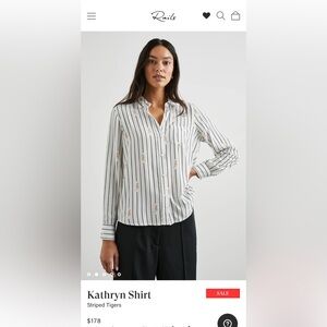 Rails Kathryn shirt. Size small. Excellent condition.